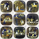 Raija Uosikkinen (Kalevala) Annual Wall Plate 1991 20 cm  [Sample Images] 