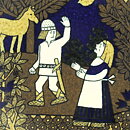 Raija Uosikkinen (Kalevala) Annual Wall Plate 1991 20 cm  [Sample Images] 
