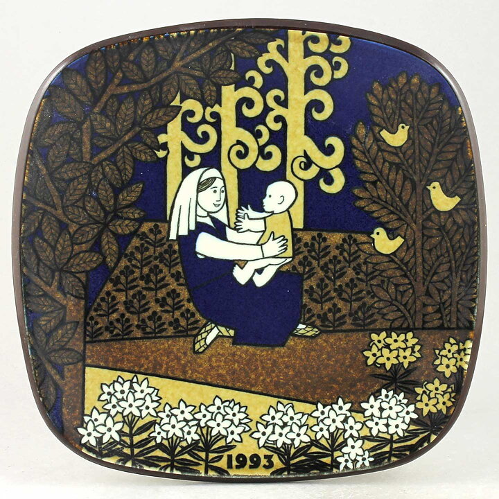 Raija Uosikkinen (Kalevala) Annual Wall Plate 1993 20 cm  [Sample Images] 