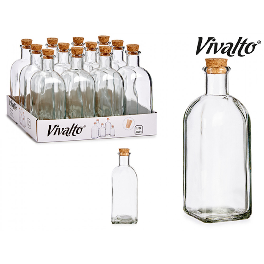Glasflaska 500 ml