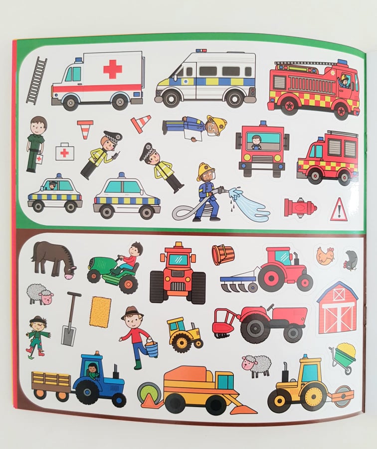 Stickerbok - Fordon - 2