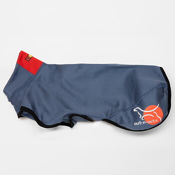 Woolspeed hundemantel (47% wool) Blau