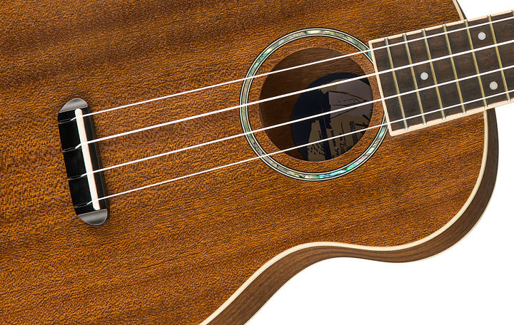 Fender Zuma Concert Ukulele, Natural, WN