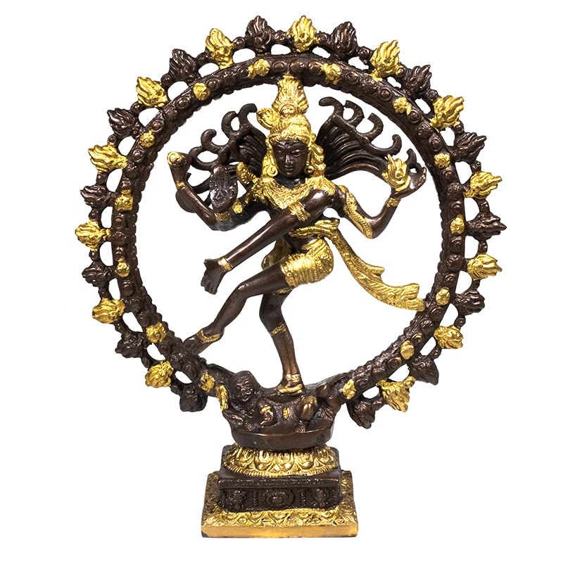 Shiva Nataraja i Brons - 27cm - 4