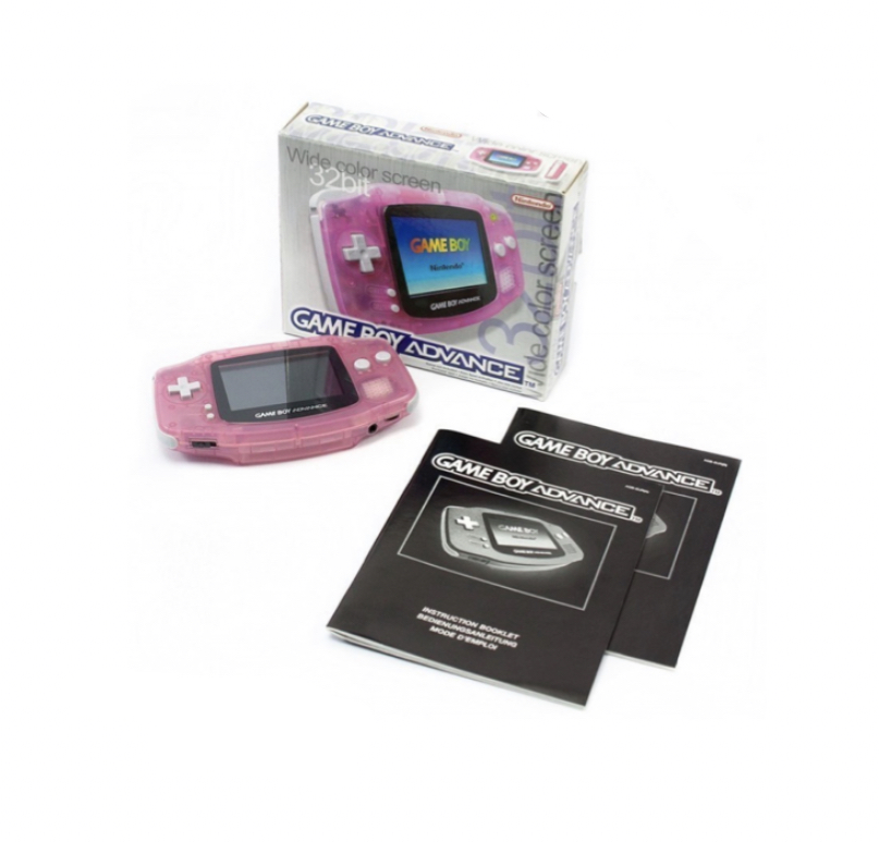Gameboy Advance konsol rosa CIB