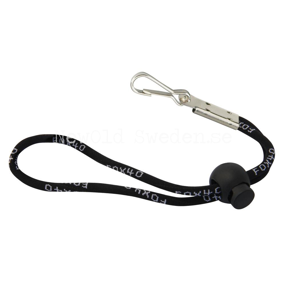 Wrist Lanyard Logo Black FOX 40 - F53