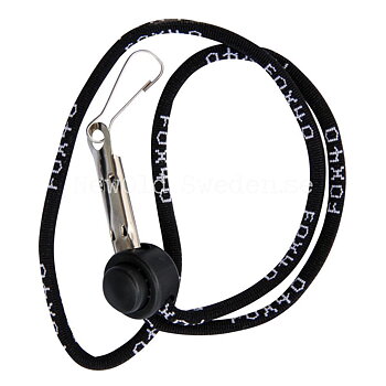 Wrist Lanyard Logo Black FOX 40 - F53