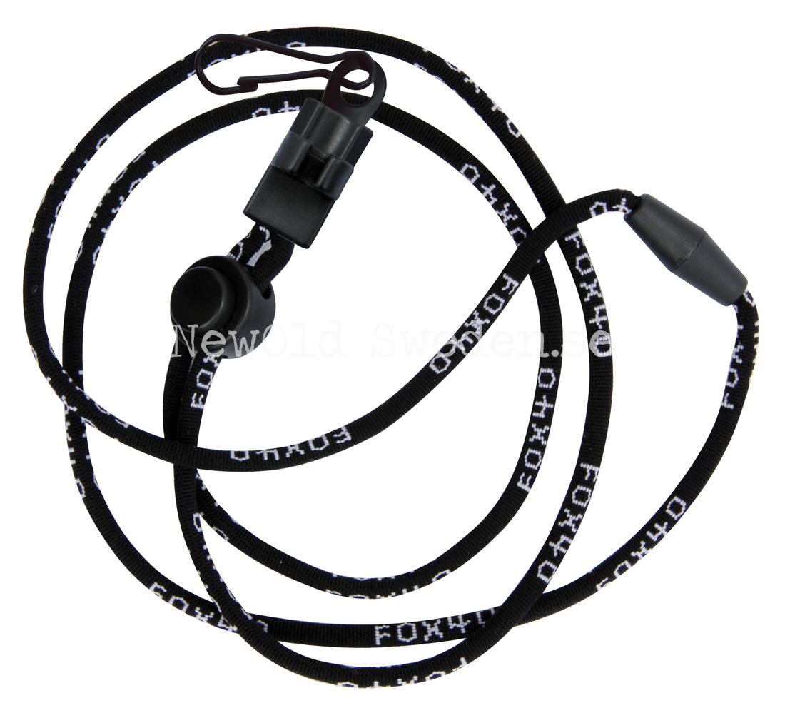 Breakaway Lanyard with P.T.S.Adapter Black FOX 40 - F56 - 2