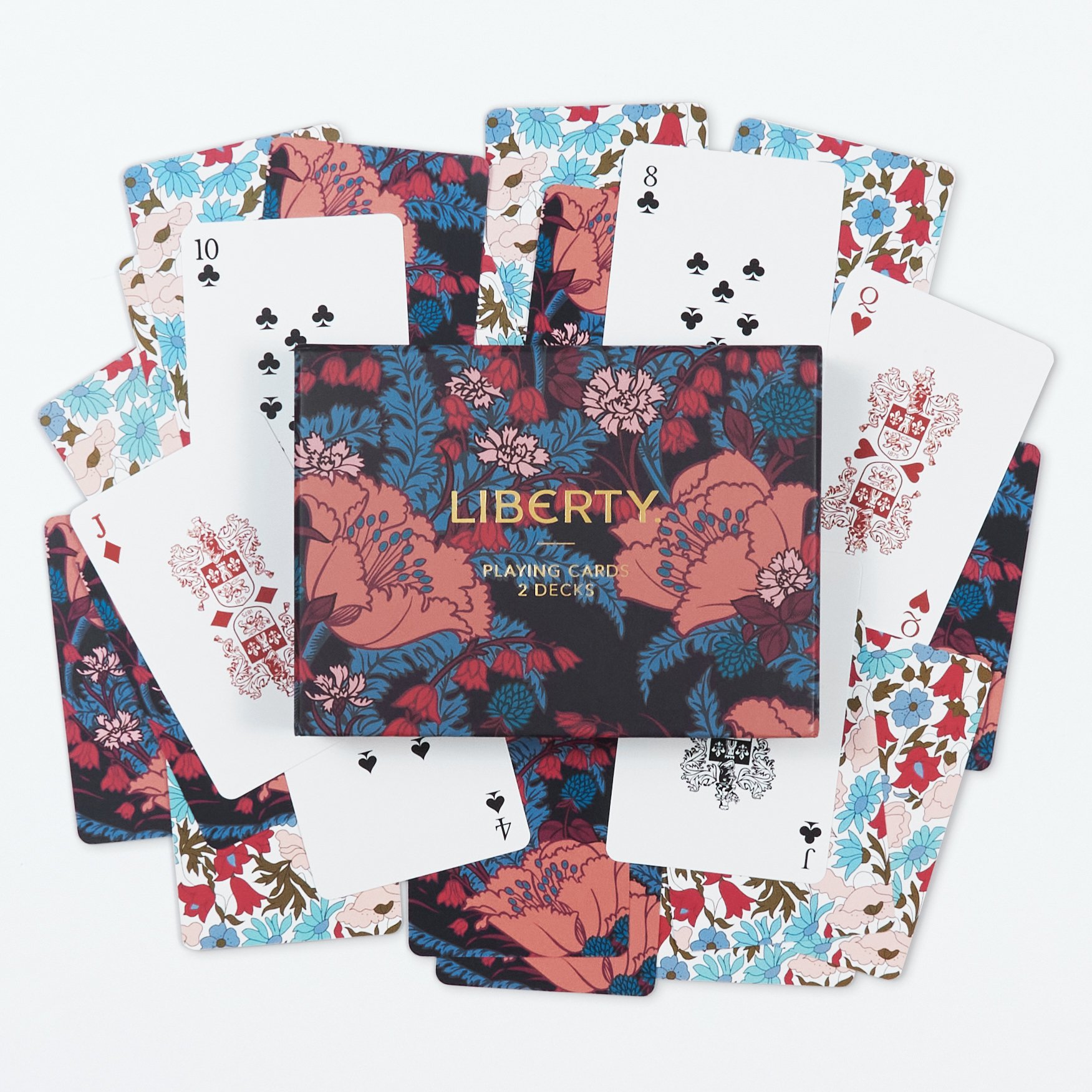 Liberty Floral Playing Card Set - 8