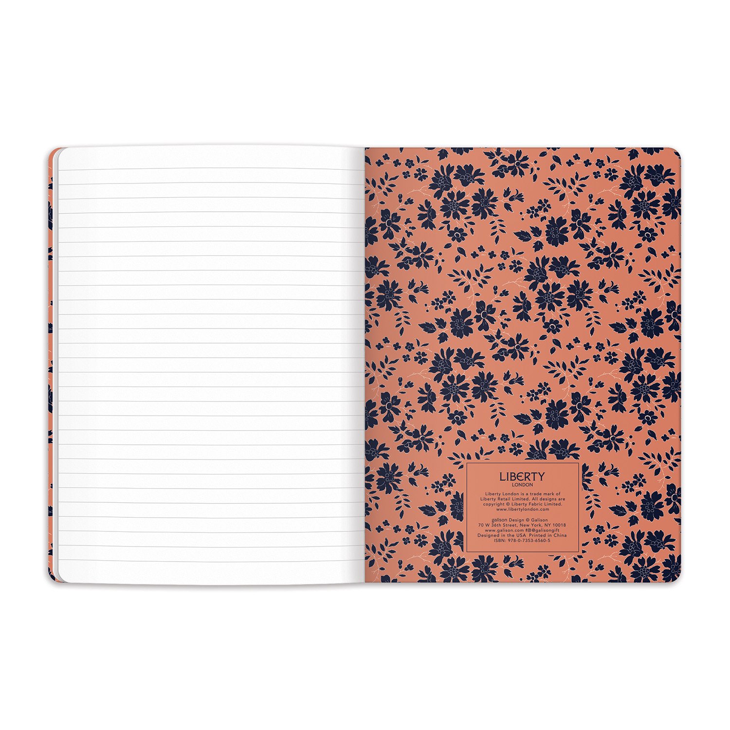 Liberty London Floral Writers Notebook Set - 6