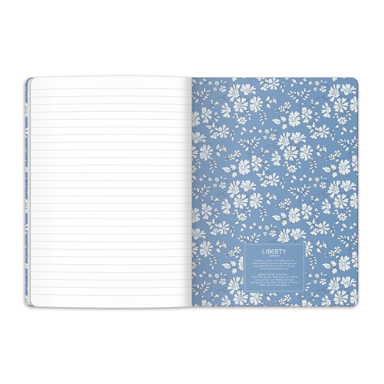 Liberty London Floral Writers Notebook Set - 5
