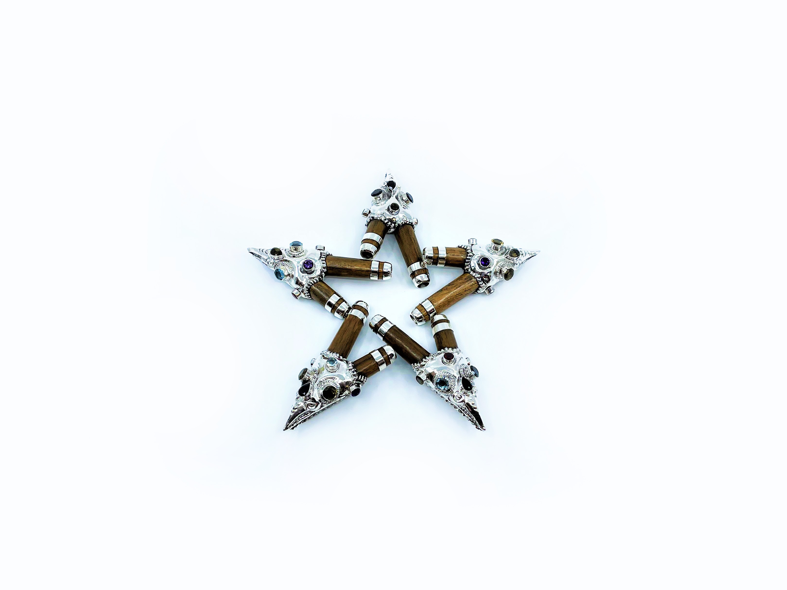 Nostradamus-kuripe - Silver & Ädelstenar - 5