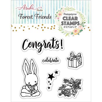 Memory Place - Pur -  Clearstamps 6 pcs