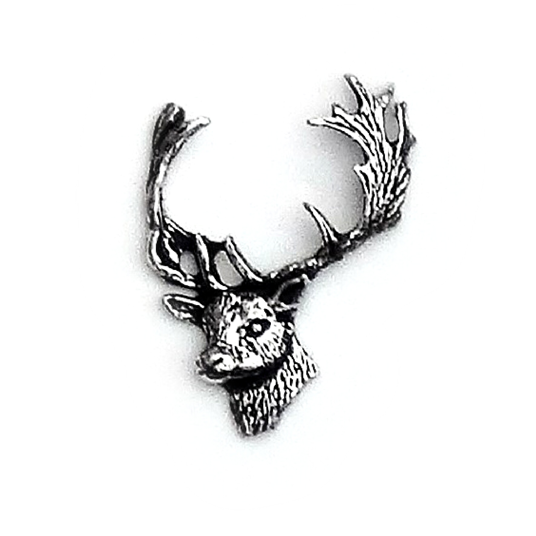 PIN Huvud Dovhjort