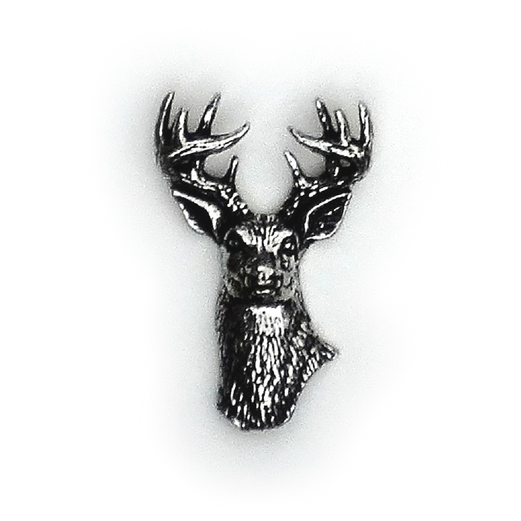 PIN Huvud Vitsvanshjort