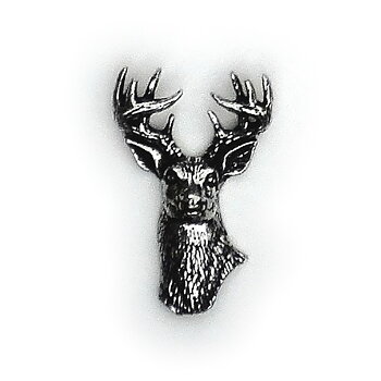 PIN Huvud Vitsvanshjort