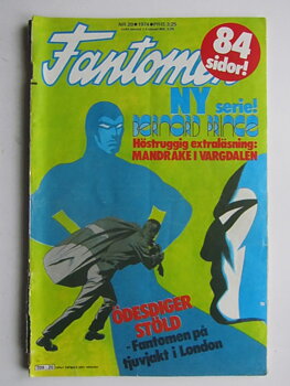 Fantomen 1974 20 Vg-