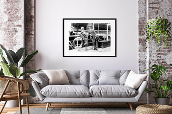 Poster Garbo och Stiller by History art