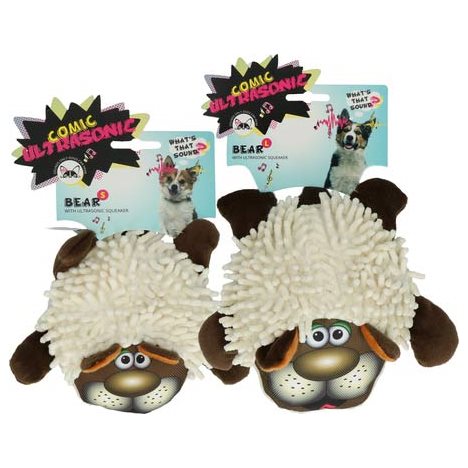 Comic Hundleksak Ultraljud Björn Large 23cm