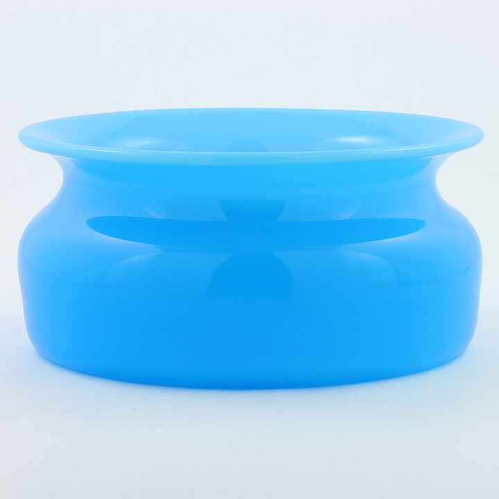 Erik Höglund (1960s) Turquoise Round Bowl 18 cm