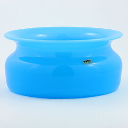 Erik Höglund (1960s) Turquoise Round Bowl 18 cm