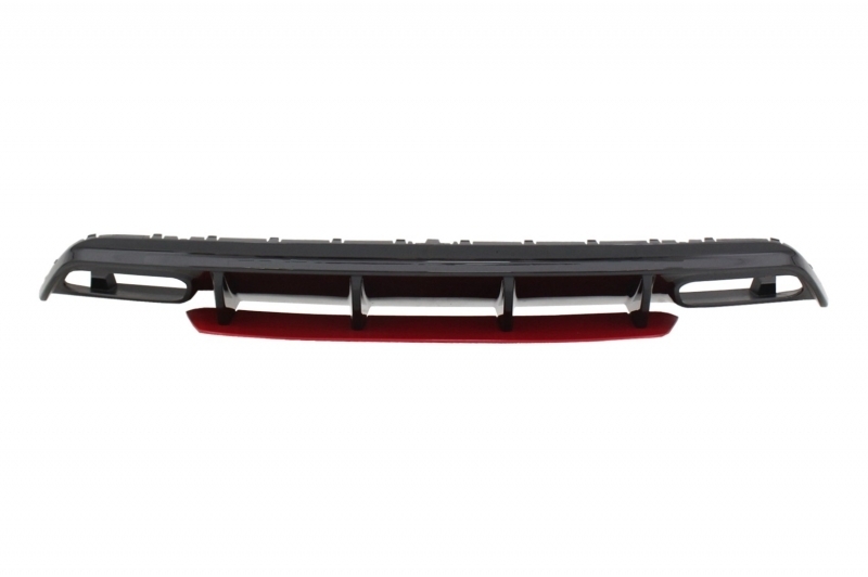 1. CKM  A45 Facelift Design Red Edition diffuser kit Chrome pipes 1pcs - 4