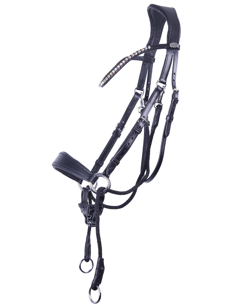Bitless Bridle + Sidepull (3-i-1) QHP Sunna inkl. tyglar - 9