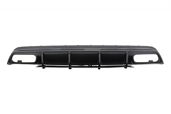 1. CKM  A45 Facelift Design CARBON look Edition diffuser kit black pipes 1pcs