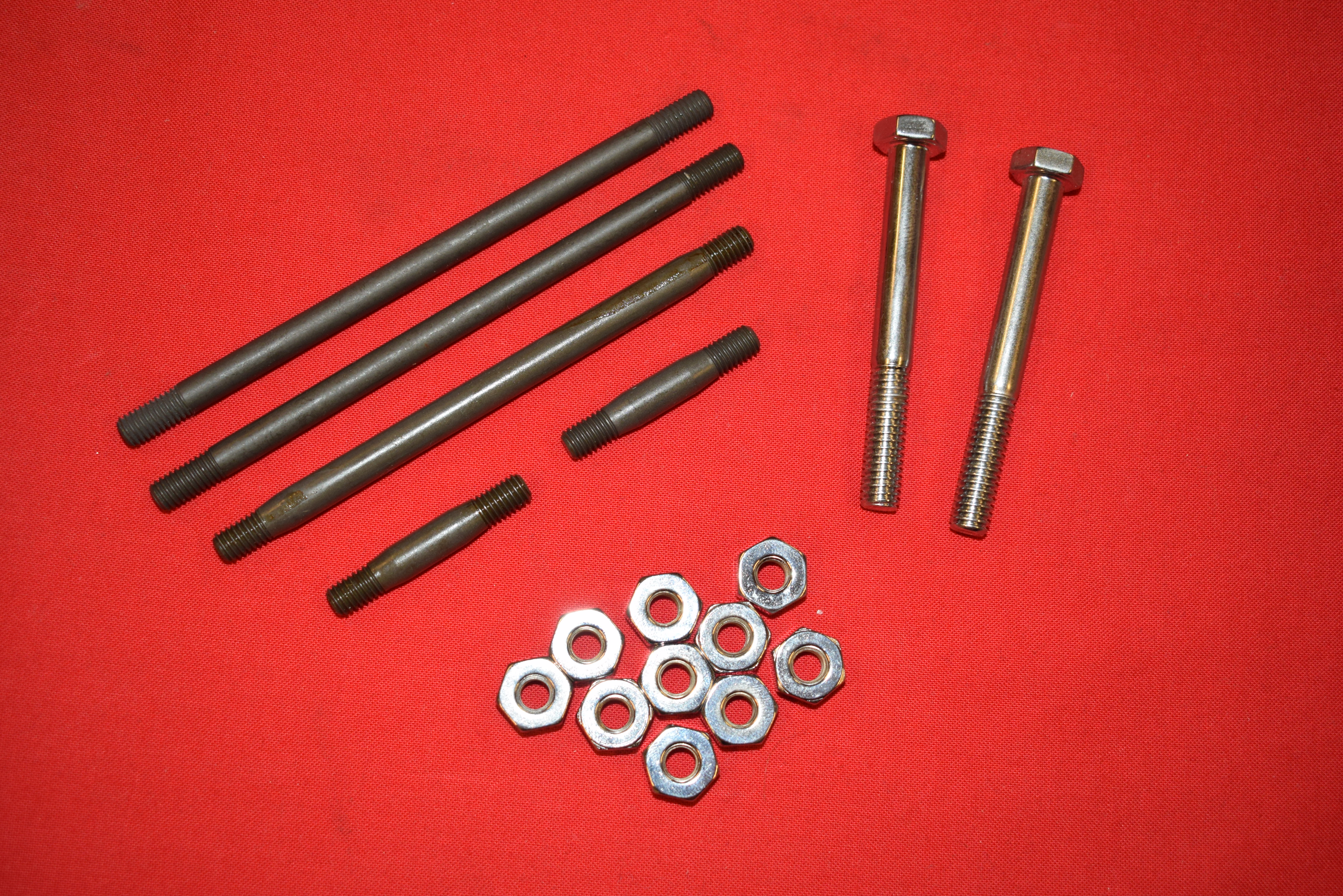 Engine case stud & bolt kit Harley 45" 1941-73