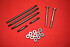 Engine case stud & bolt kit Harley 45" 1941-73