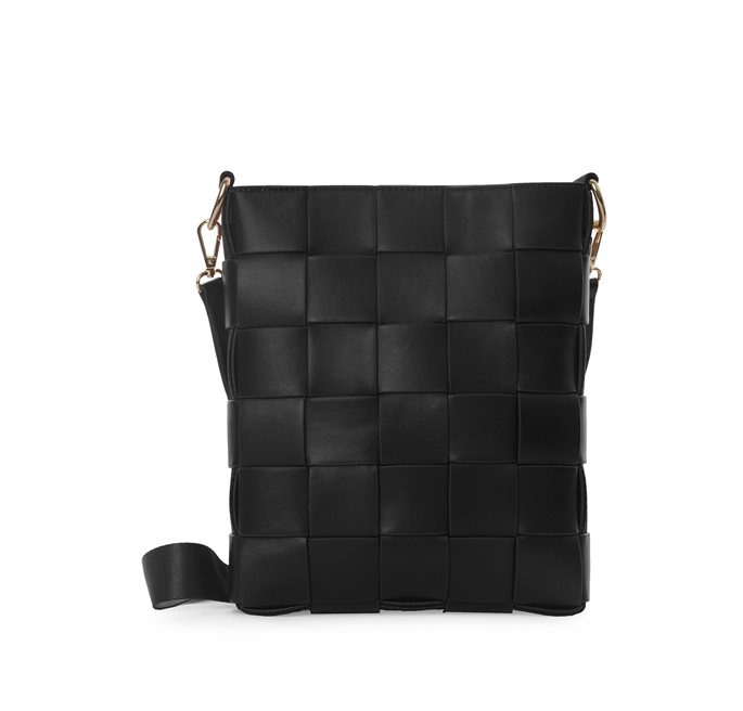 BRAIDED STRAP BAG BLACK CEANNIS