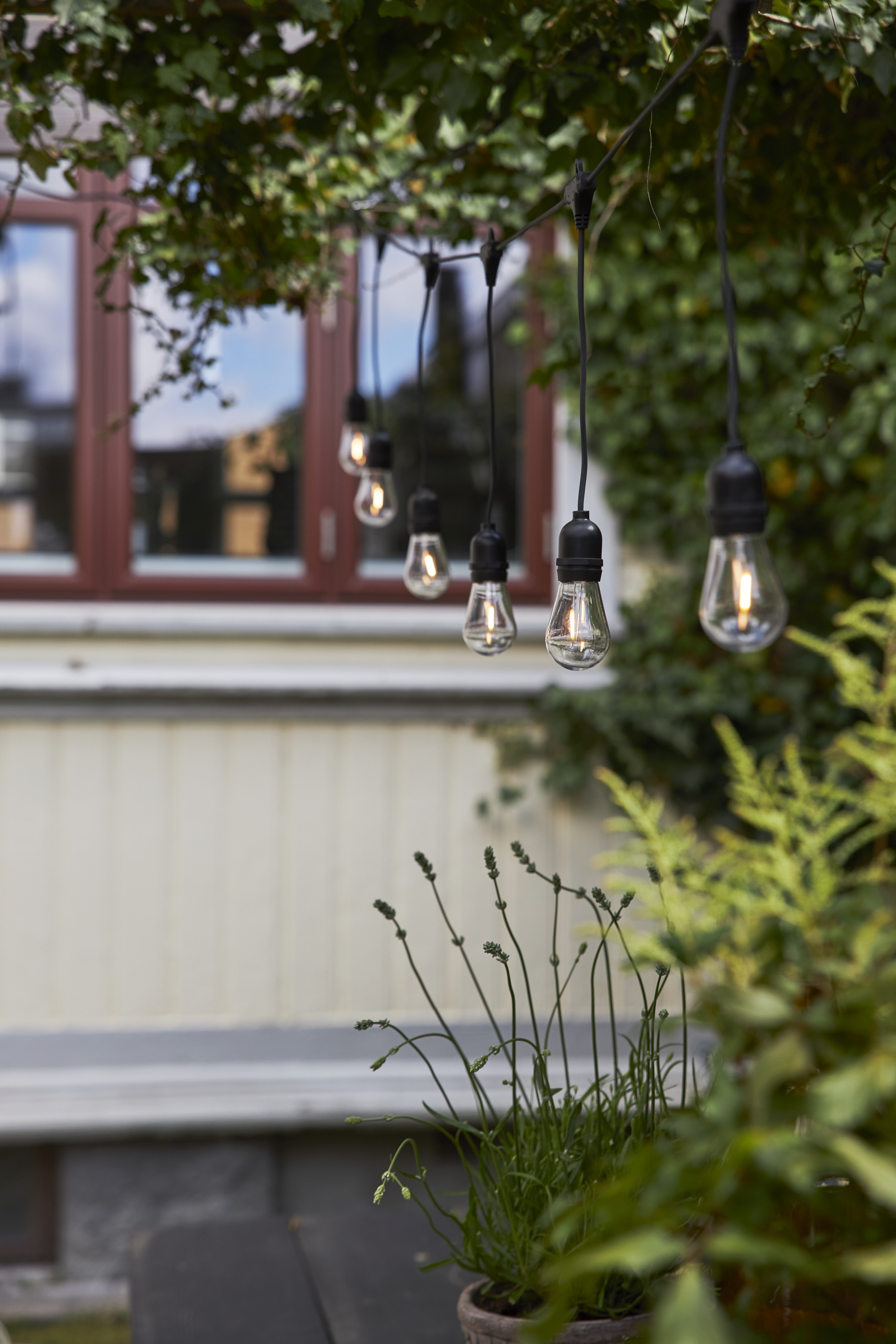 Ljusslinga String Light - 5 meter - Svart - 10