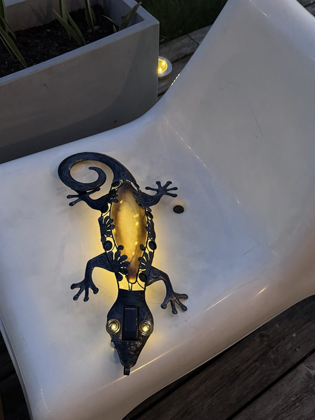 Solar-powered decoration Lizard - Gecko
