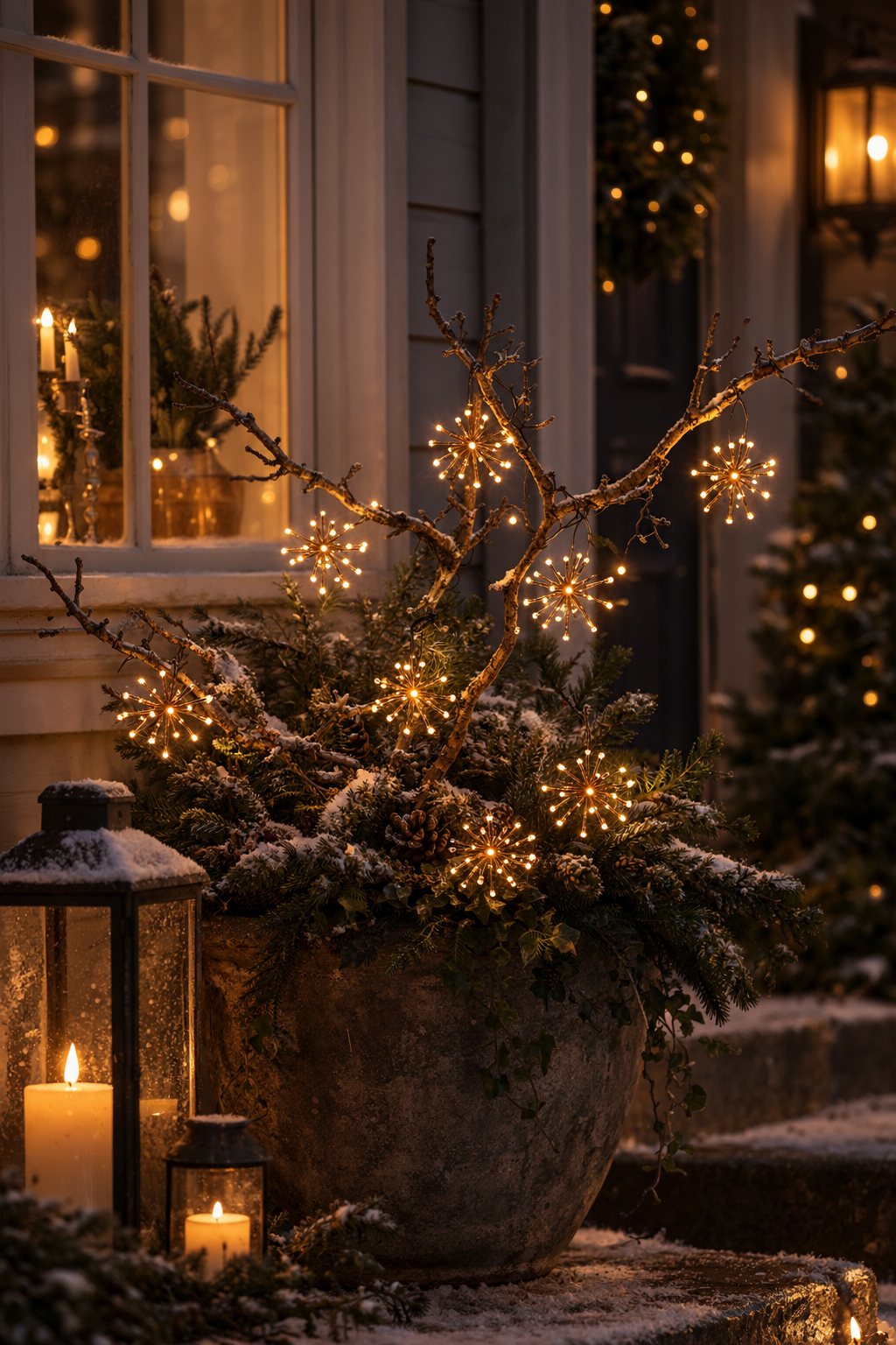 Flower Curtain string lights - 400 cm - Outdoor/Indoor - 4