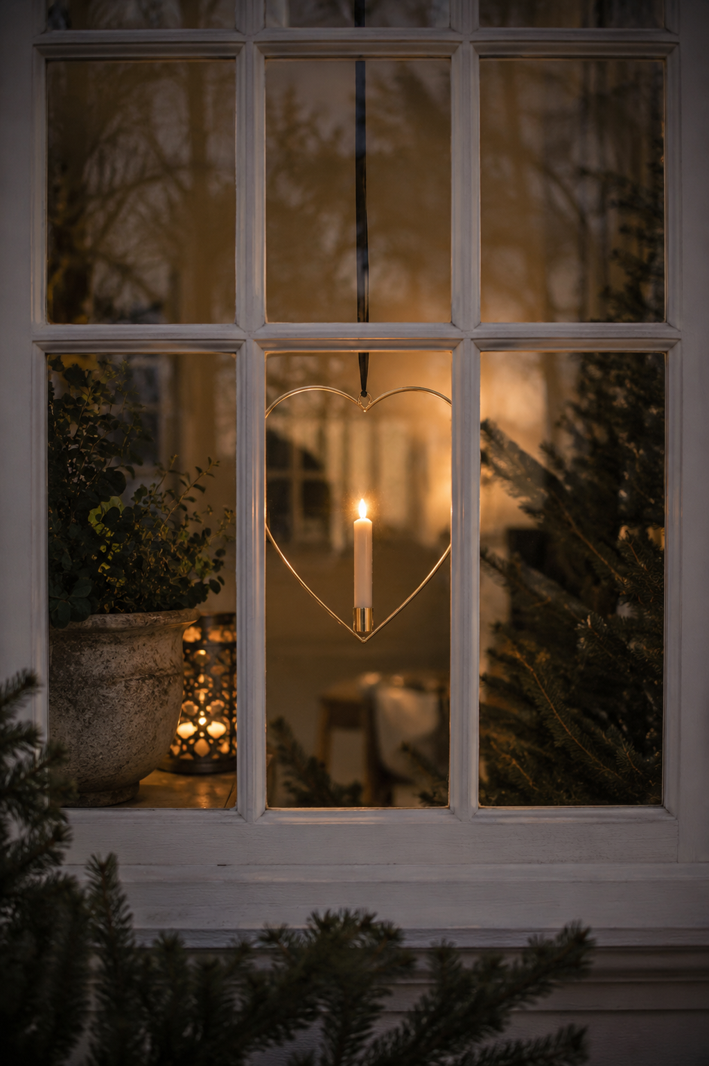 Light ring - Candlestick - LED - Heart