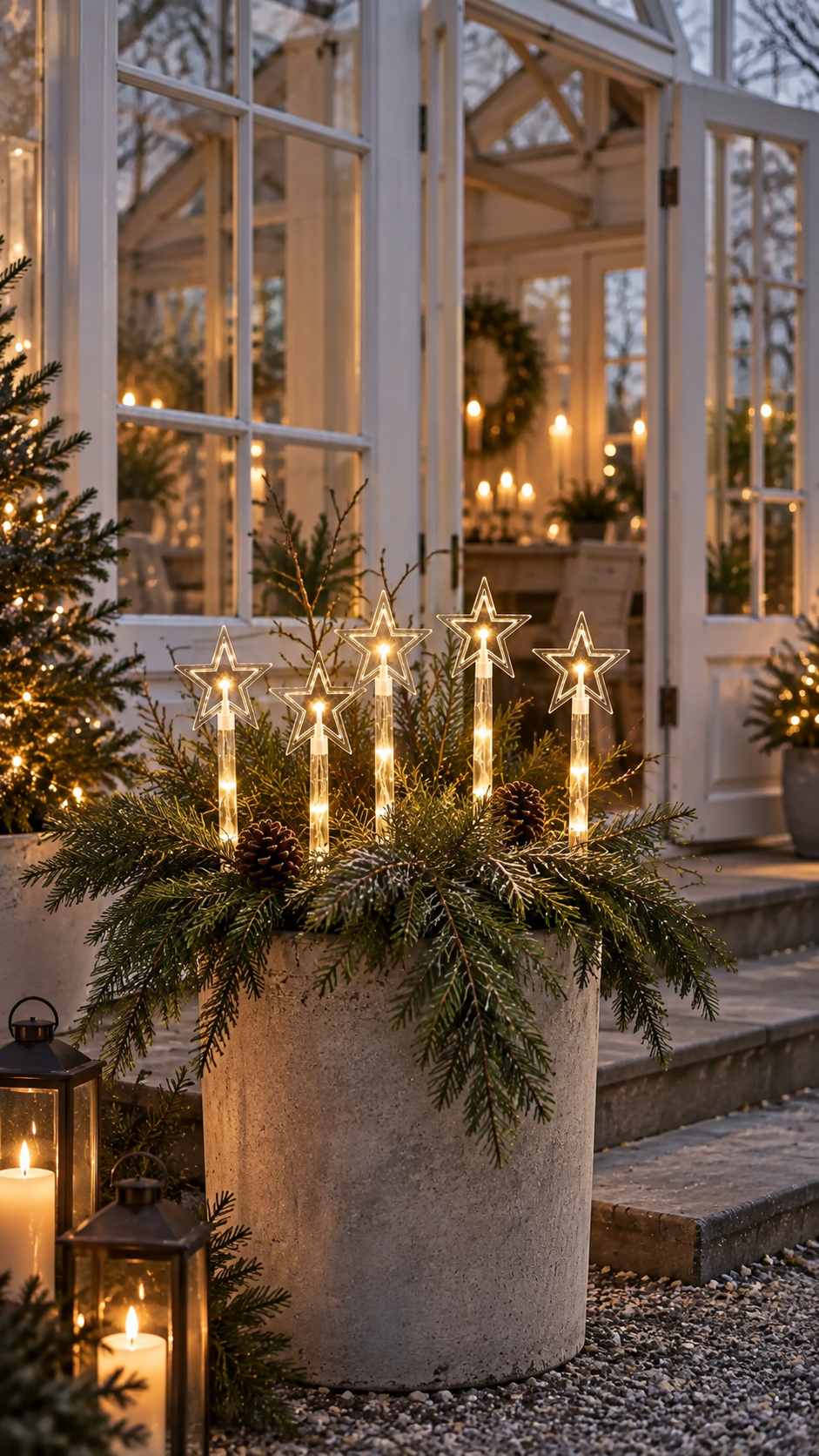 Outdoor decoration LED Stars - 5