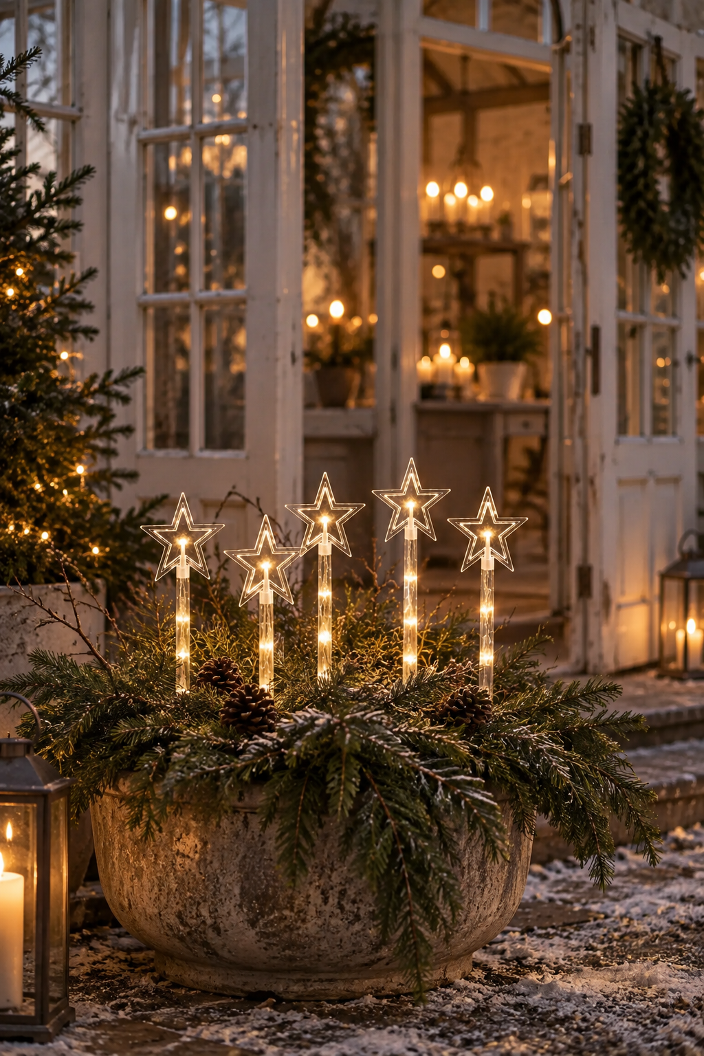 Outdoor decoration LED Stars - 8