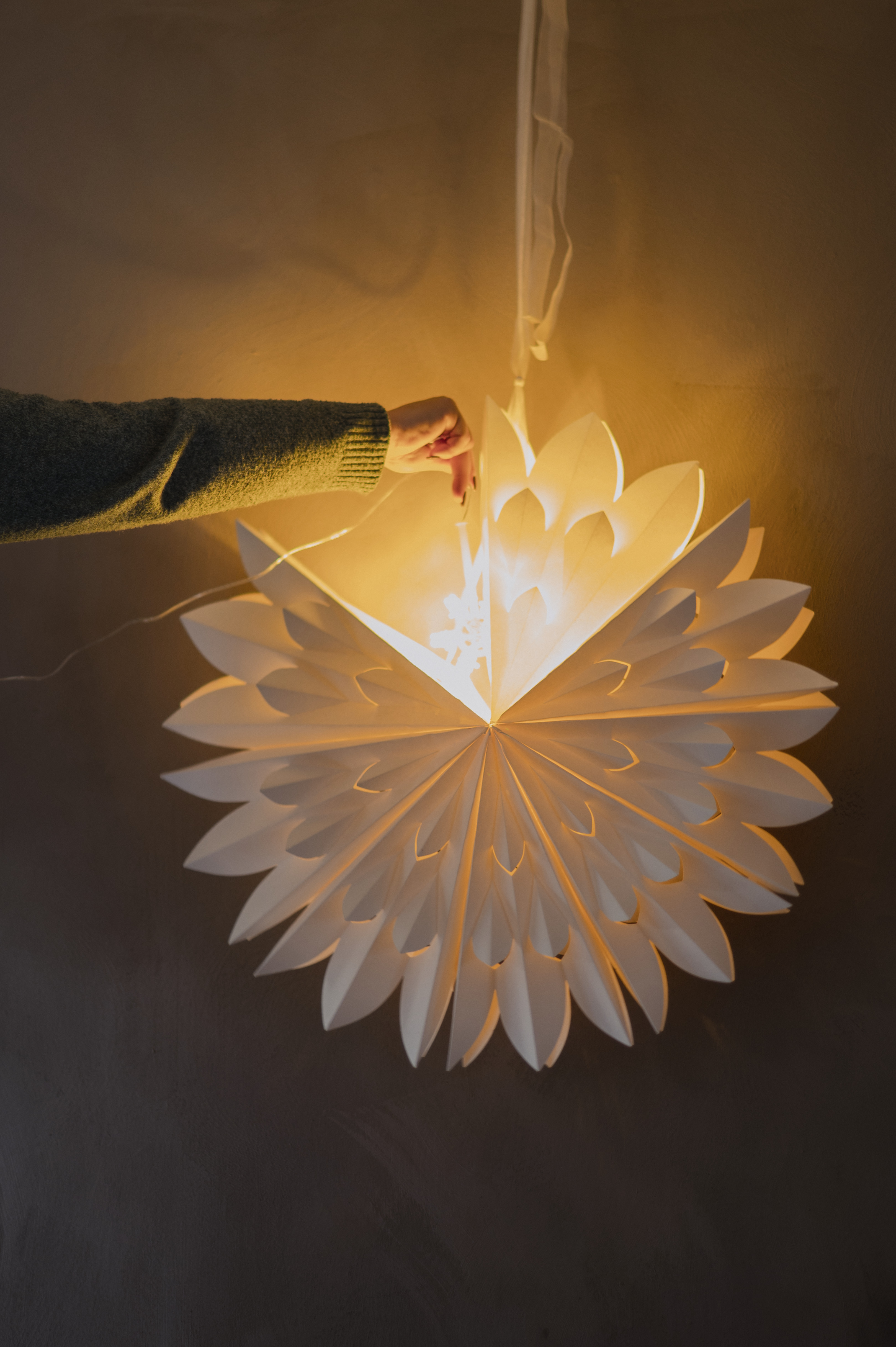 Lighty string lights for Advent stars
