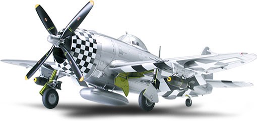 TAMIYA 1/48 Thunderbolt P-47D Bubblet