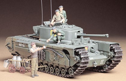 TAMIYA 1/35 Churchill Tank MKVII