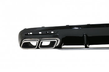 1. Diffuser S63 Facelift Design with chrome pipes.