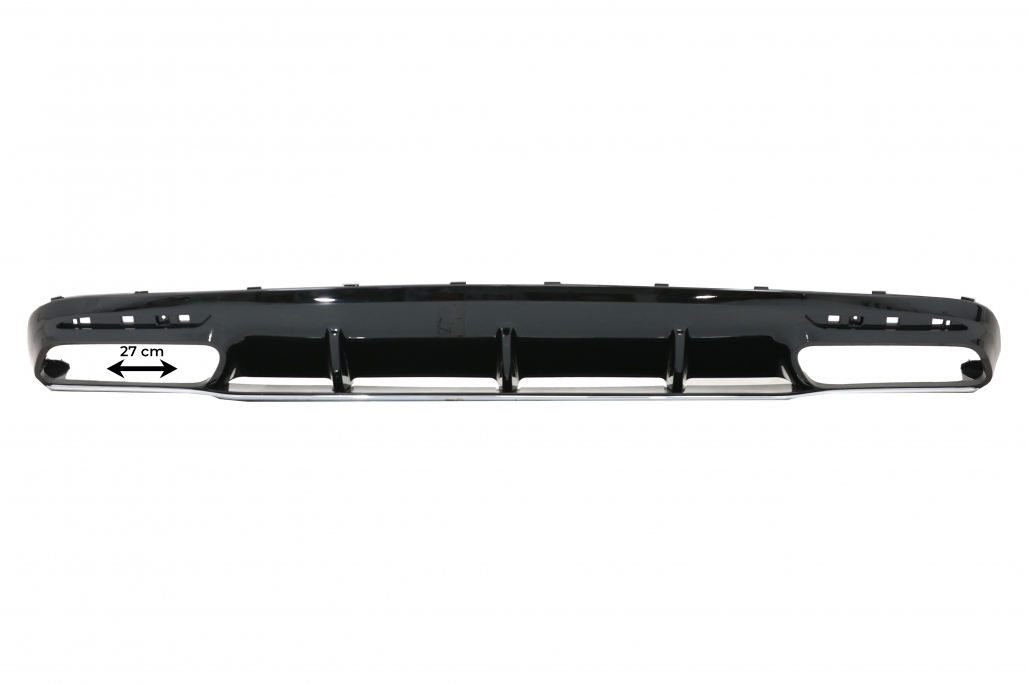 1. Diffuser S63 Facelift Design with chrome pipes. - 3