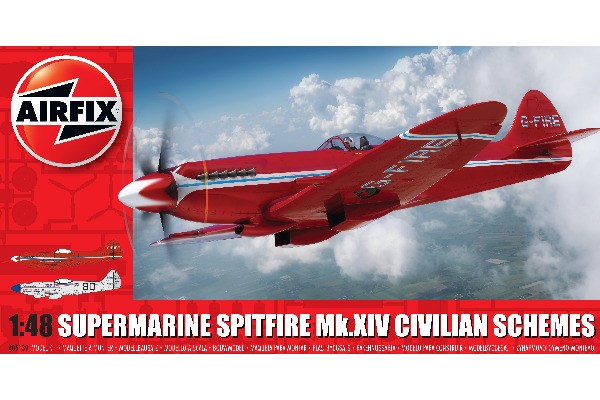 AIRFIX 1:48 Supermarine Spitfire MkXIV Rac - 2