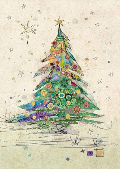 Painted Tree, Greeting Card