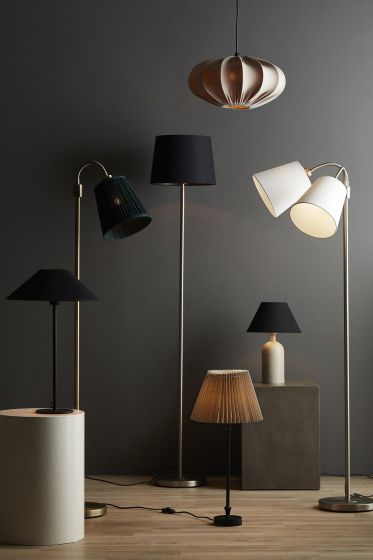 Lampfot- Golv / Chrome / 150cm