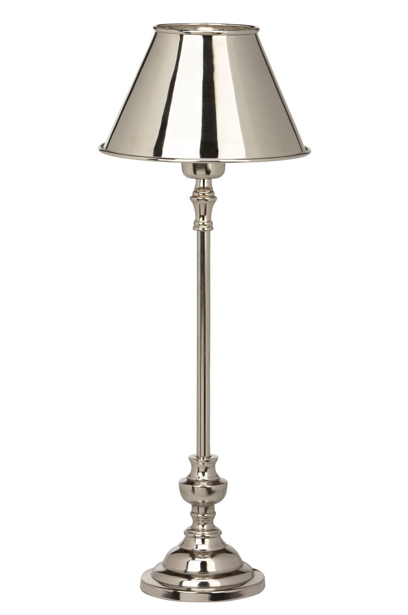 Bordslampa med skärm / Chrome / 55cm