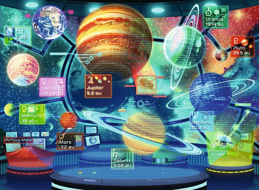 Planet Holograms 300 XXL Bitar Ravensburger