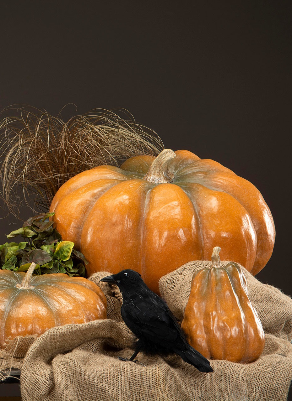 Pumpa Hög - Orange - 18,5x16,5x24,5 cm - 3