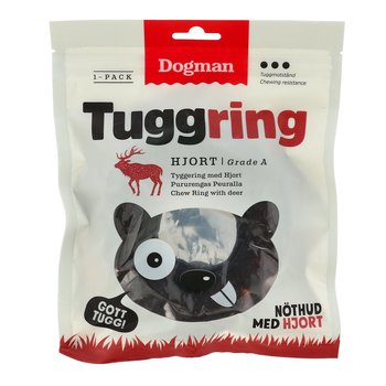 Tuggring pressad hjort
