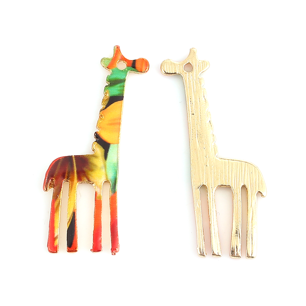 Charm   Enameld  Giraffe - 2